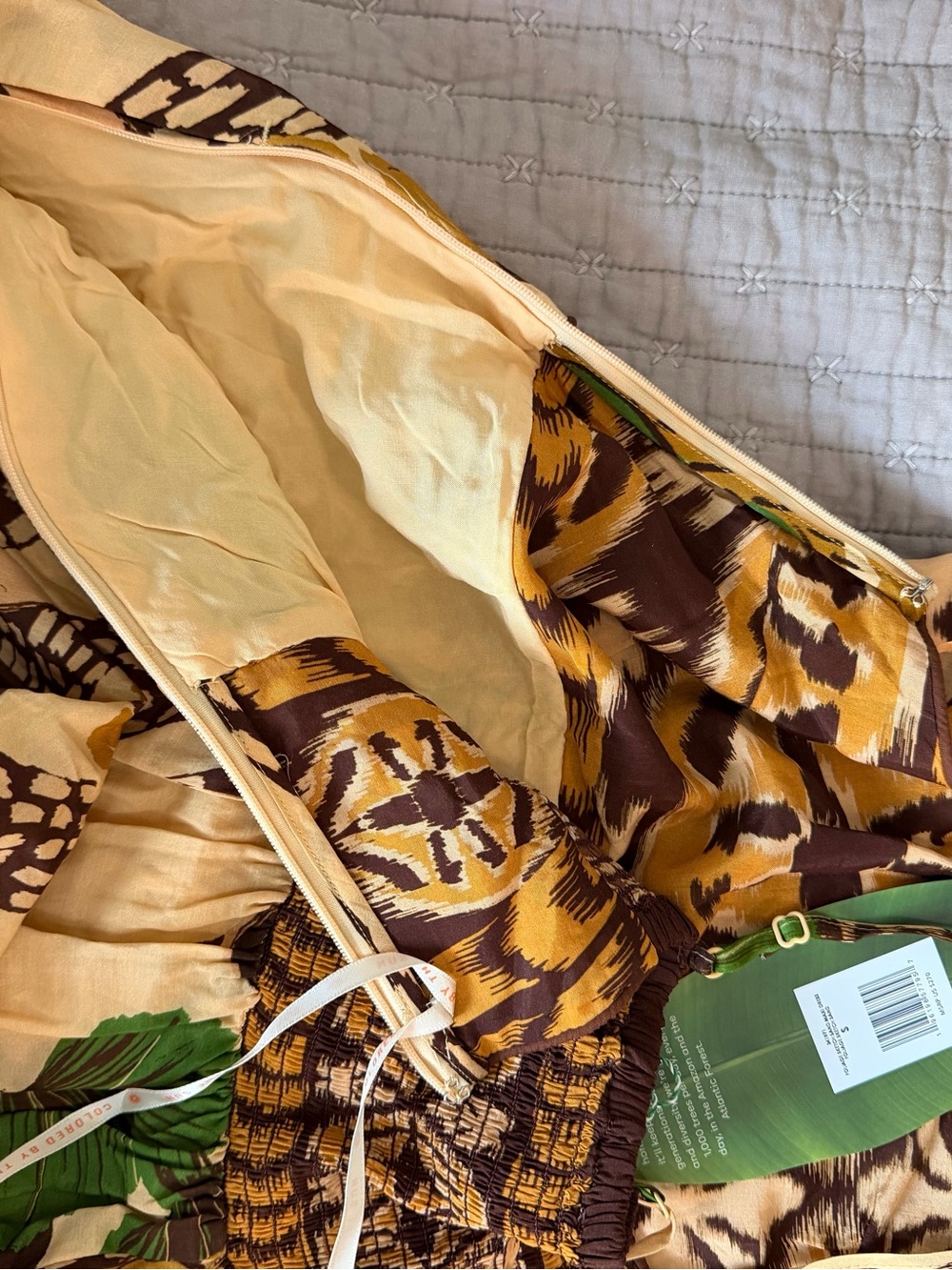 Farm Rio NWT Tropical Print Maxi Dress - Picture 7 of 8